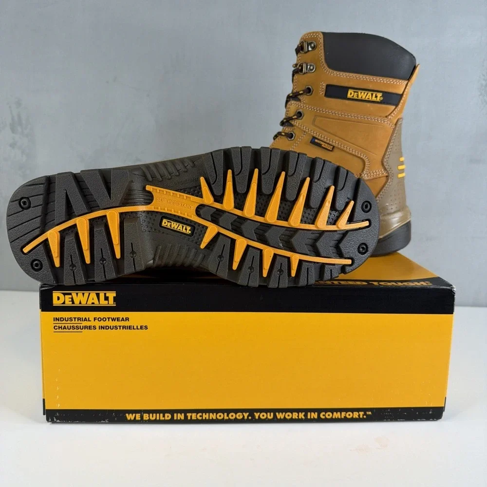 DeWalt Spark 8" Work Boots Mens 11.5W Steel Toe Waterproof New Box - Picture 9 of 10